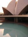 The Lotus Temple is surrounded by nine pools and has nine sides as the Bahais recognize nine as the highest digit and symbol of universality.